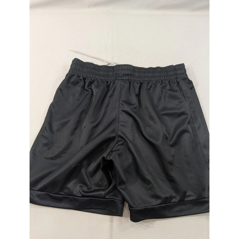 Air Jordan Dazzle Shorts Men's Medium Black Silky Shiny Basketball 6.5